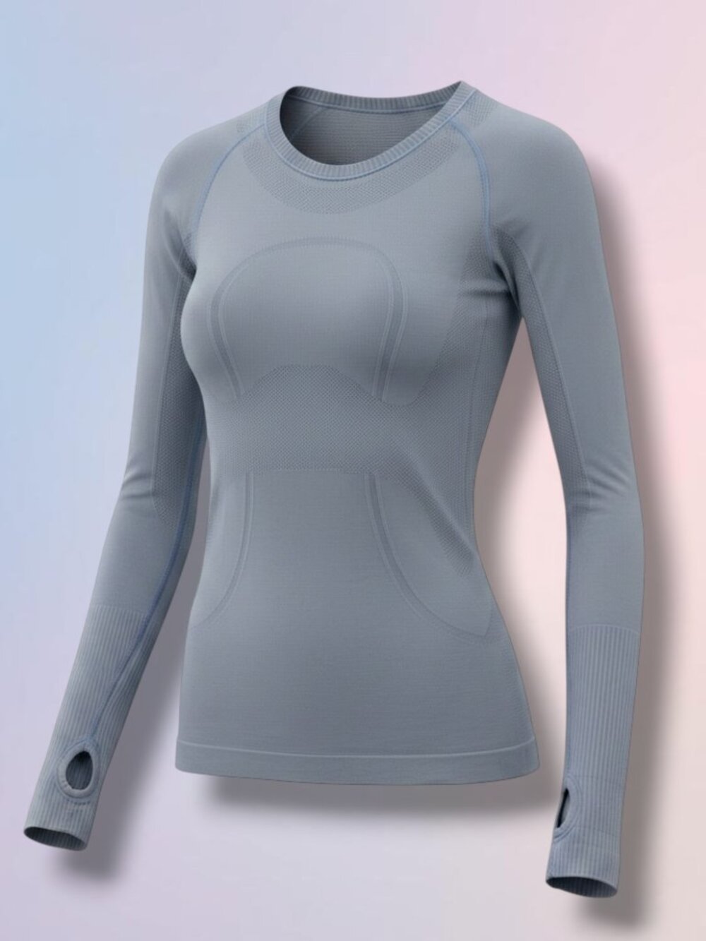 Lululemon Swiftly Tech LS 2.0 Chambray Blue 4‎